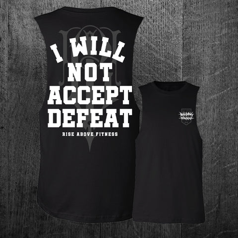 RAF X BT "DEFEAT" Custom Cut Muscle Tee