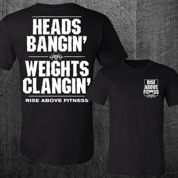 "HEADS BANGIN" Tee