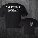 "LEGACY" Women's Custom Cut Crop Tee