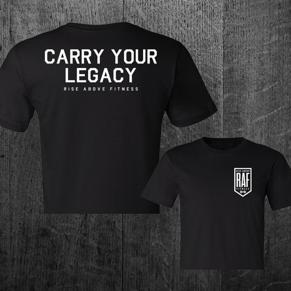 "LEGACY" Women's Custom Cut Crop Tee