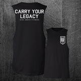 "LEGACY" Custom Cut Muscle Tee