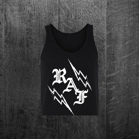 "LIGHTNING" Women's Custom Cut Crop Tank