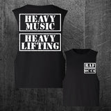 "STILL HEAVY" Women's Custom Cut Crop Muscle Tee
